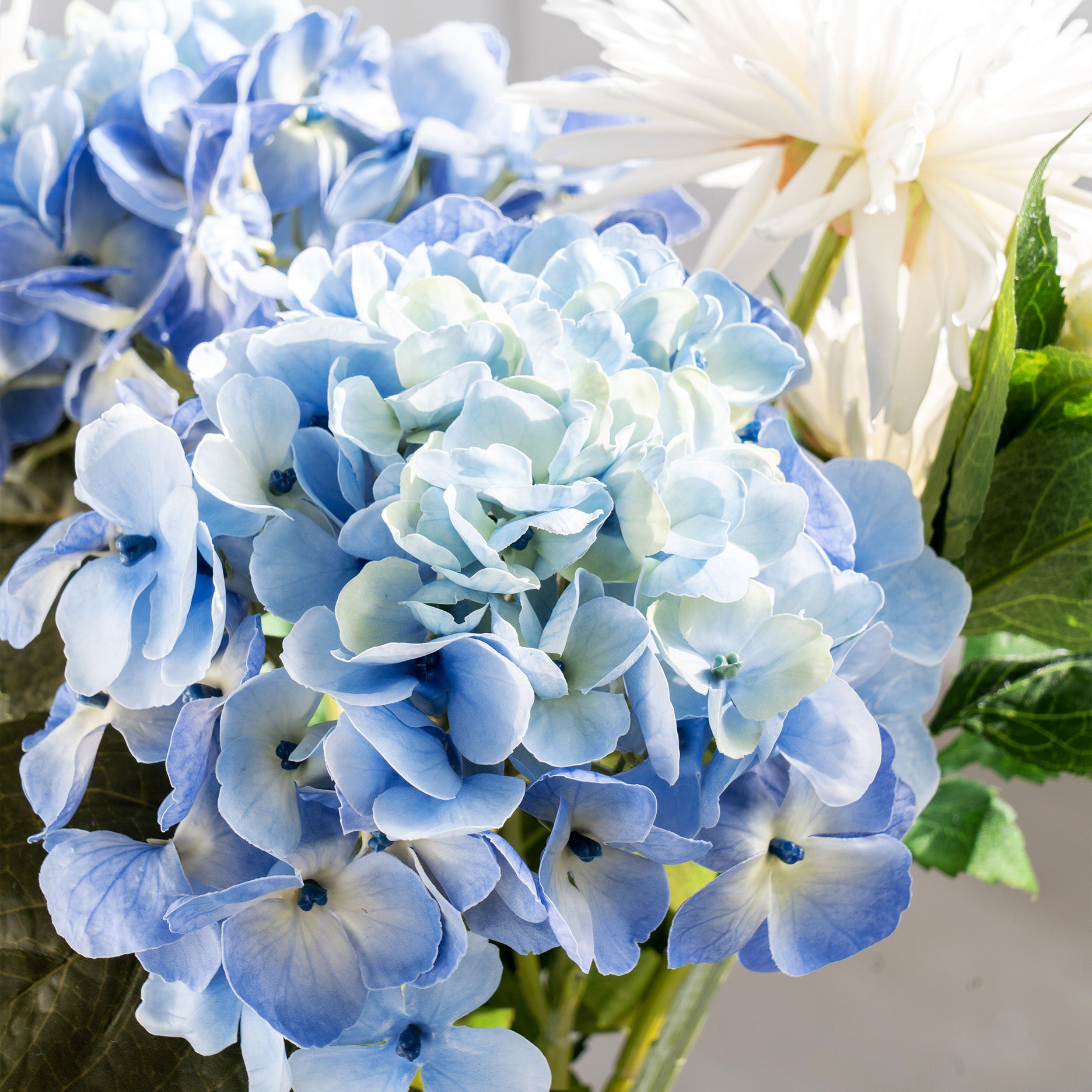 Künstliche Hortensie - Real Touch